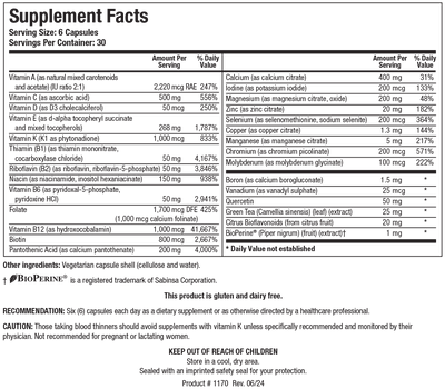 Pro Multi Plus ProMulti-Plus® | Biotics Research