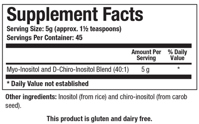 Myo + D-Chiro Inositol