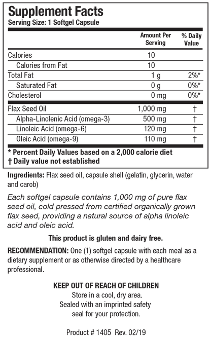 Flax Seed Oil