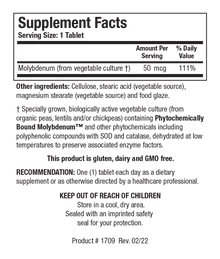 Mo-Zyme™ (Molybdenum)
