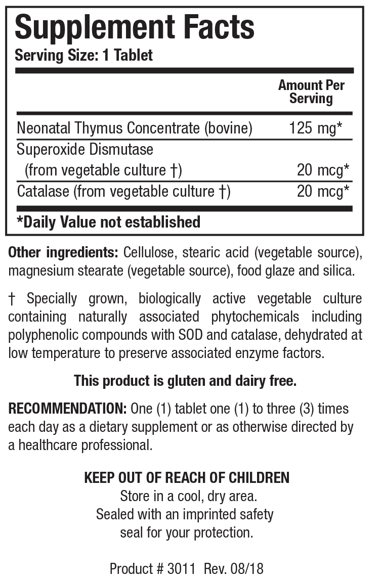 Cytozyme-THY™ (Neonatal Thymus)