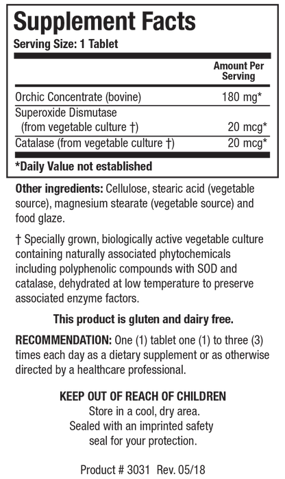 Cytozyme Orchic™ (Raw Orchic)