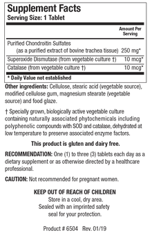Purified Chondroitin Sulfates
